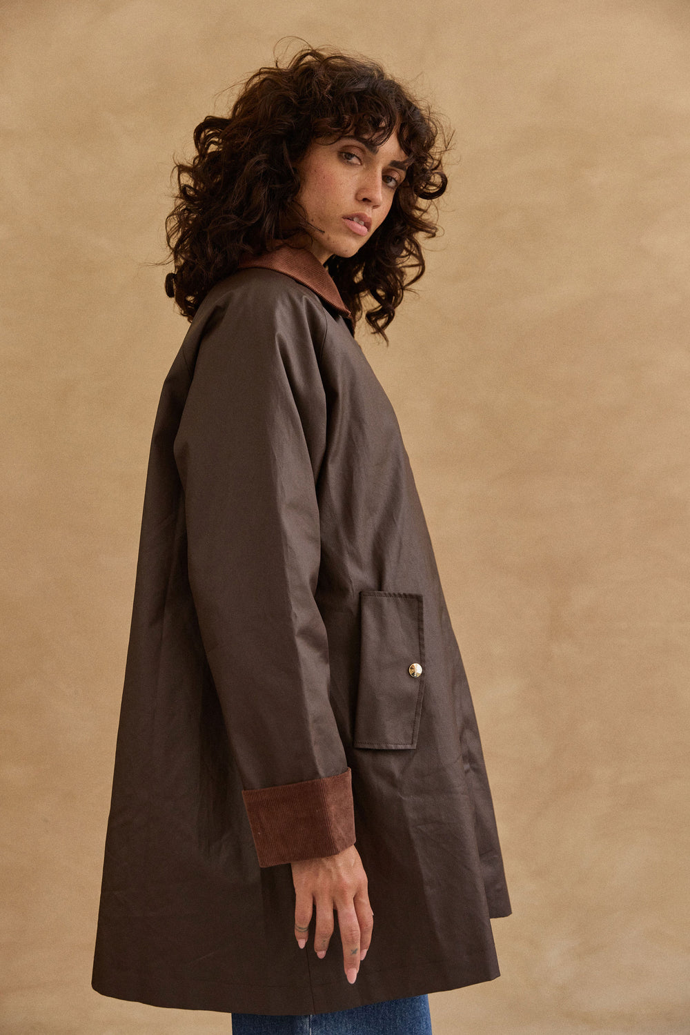 Parka Lois chocolat
