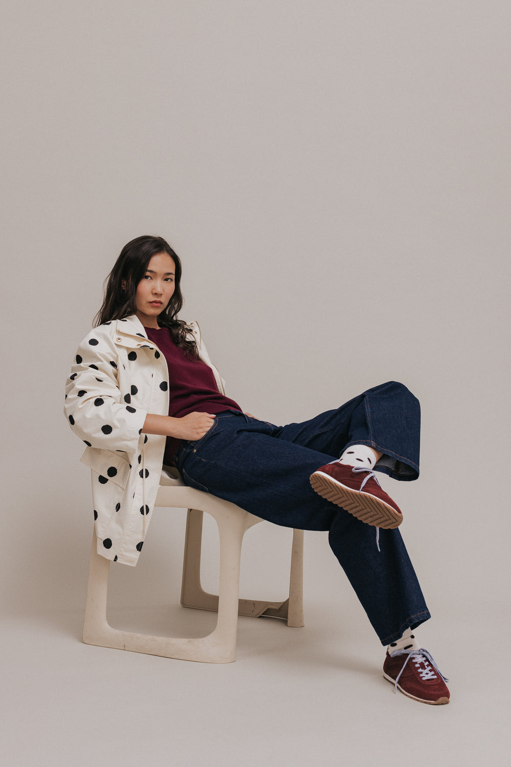 Parka Mélie pois