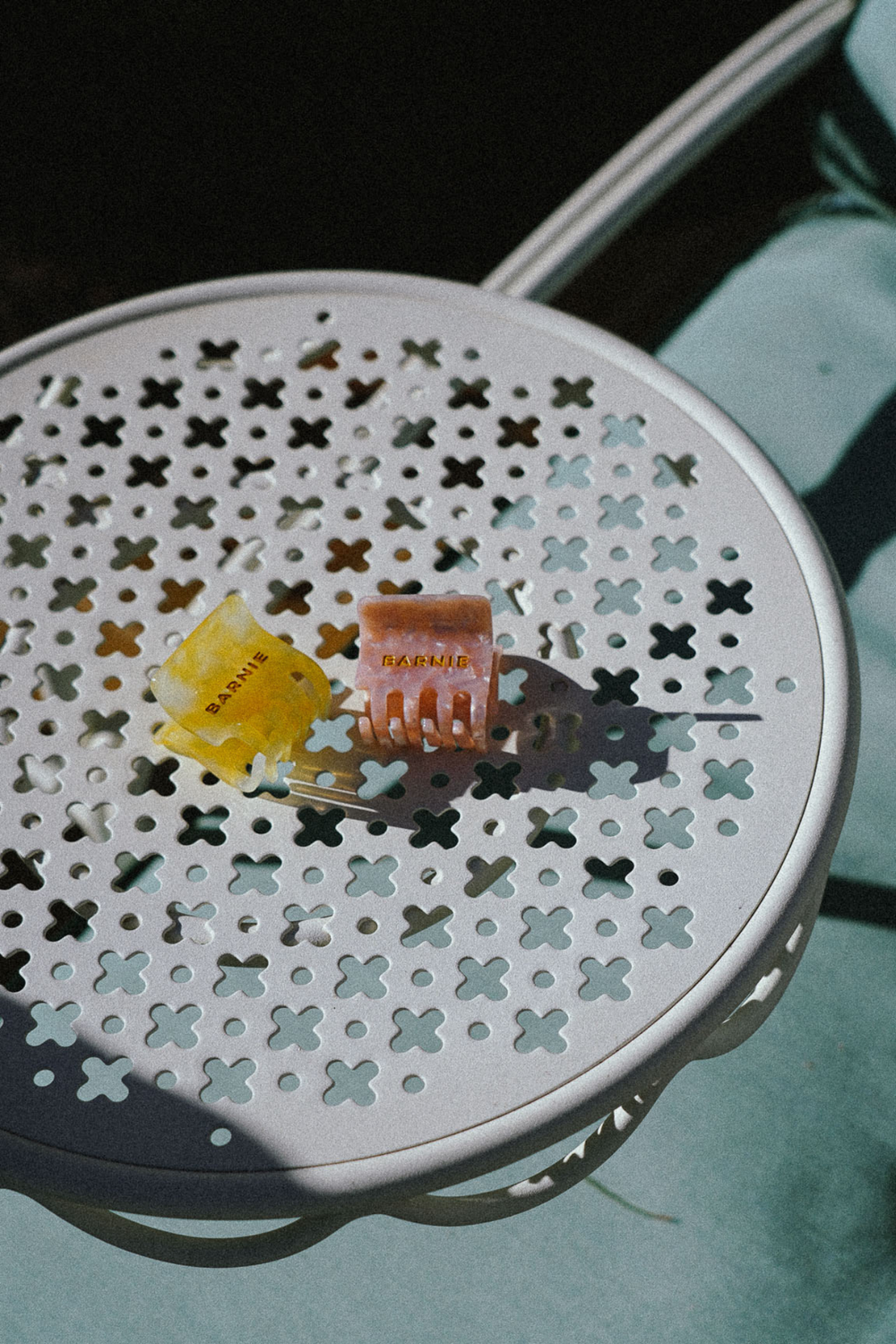 Pince à cheveux Ninon rose