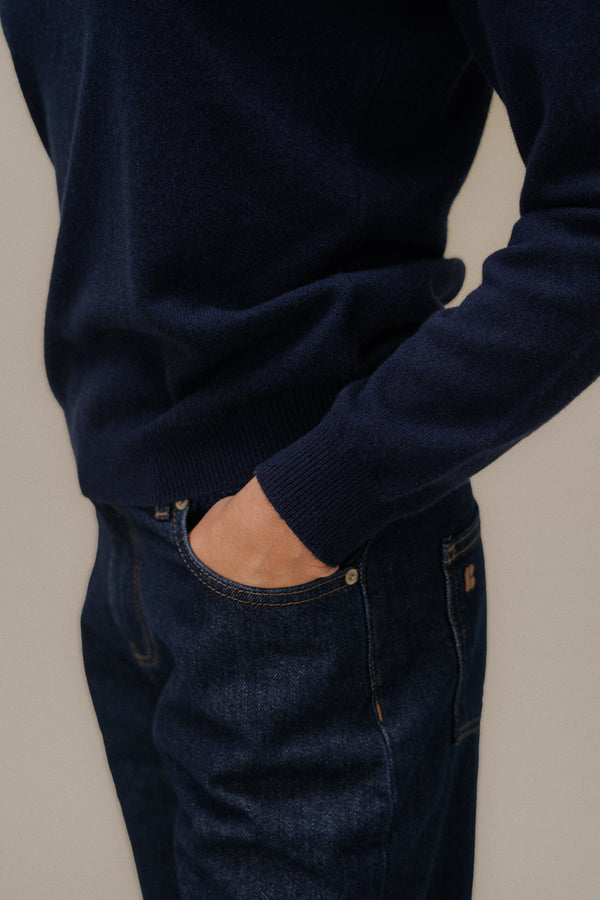 Pull Bertille marine