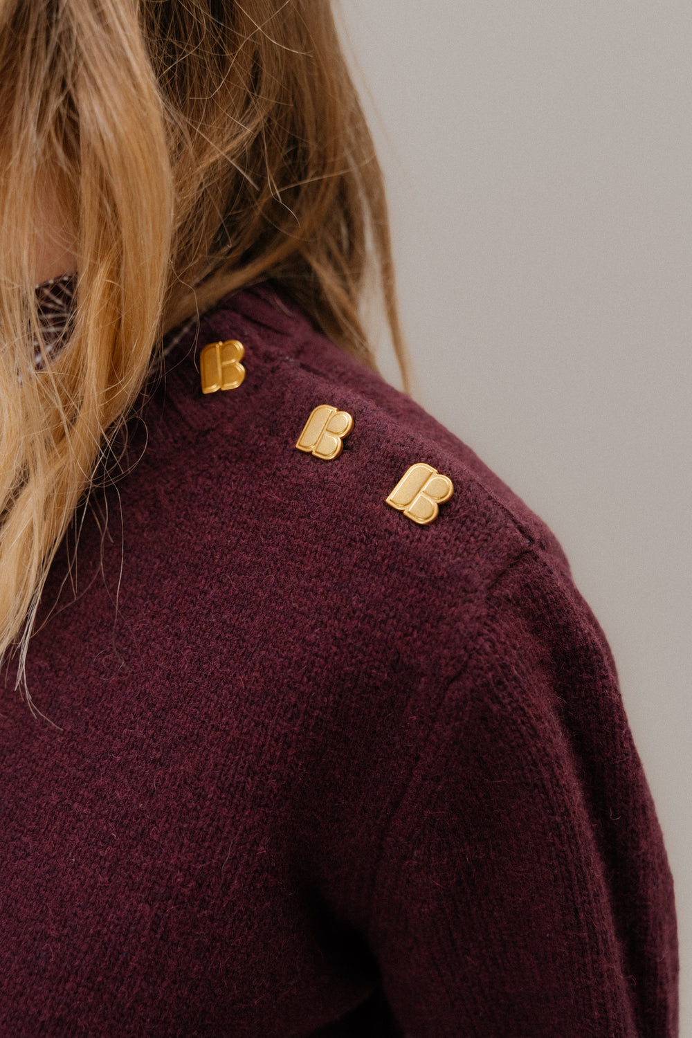 Cécile burgundy jumper