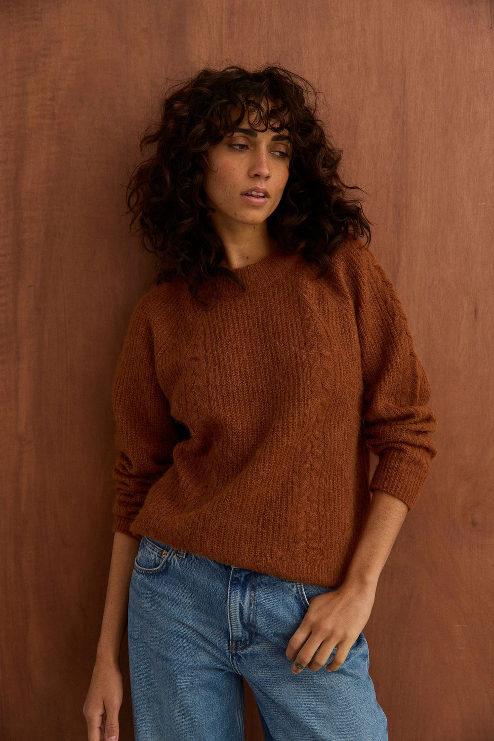 Pull Juliette noisette