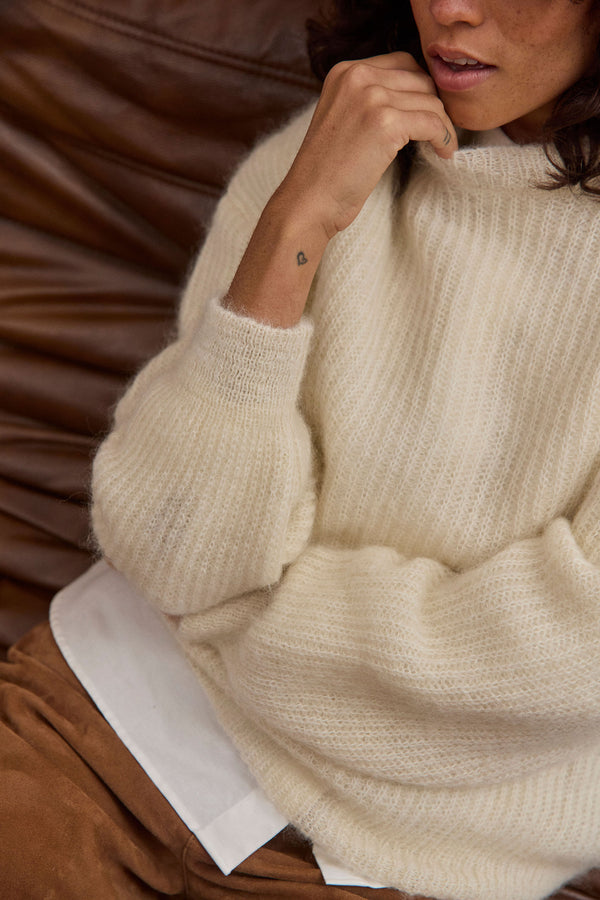 Pull Matthew écru