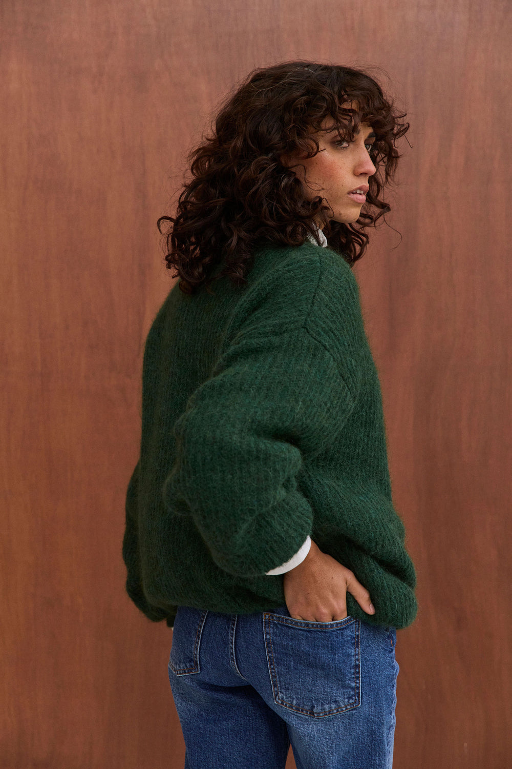 Pull Matthew vert forêt