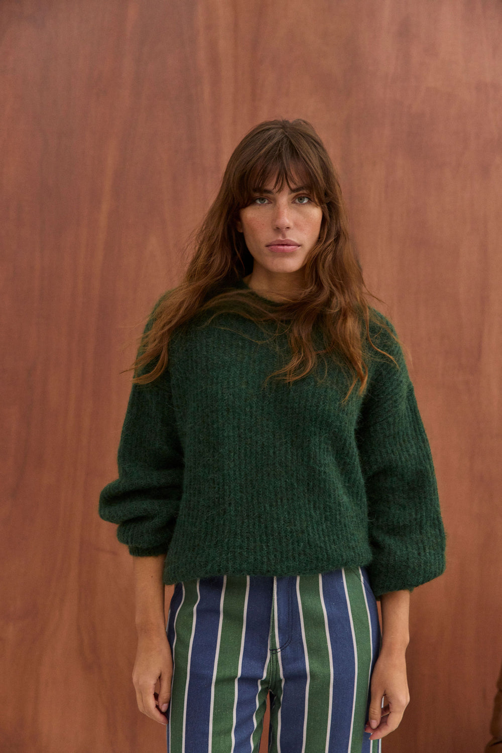 Pull Matthew vert forêt