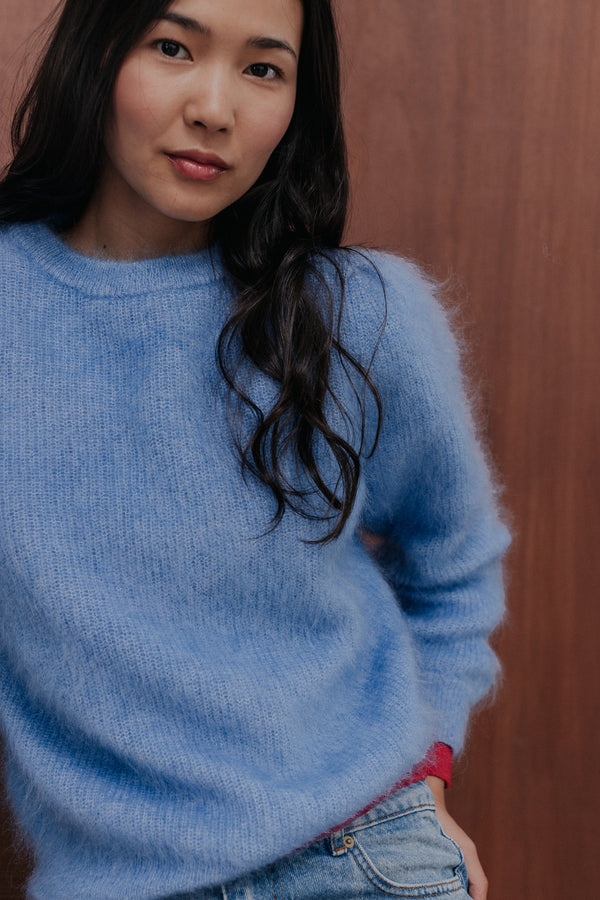 Oslo sky-blue jumper