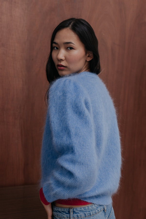 Oslo sky-blue jumper