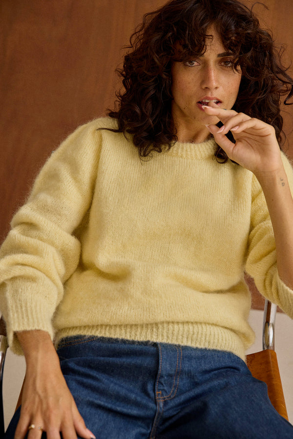 Pull Stockholm yellow butter