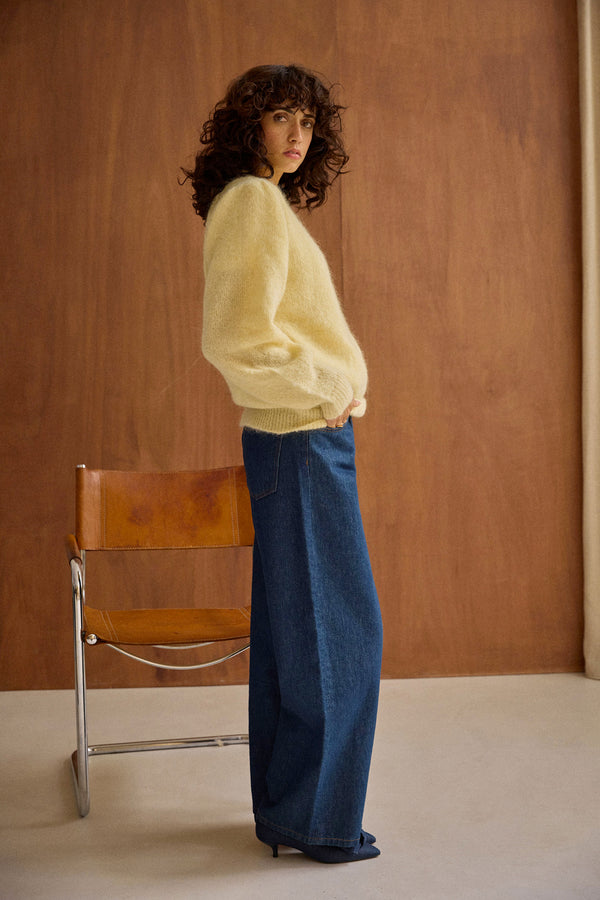 Pull Stockholm yellow butter