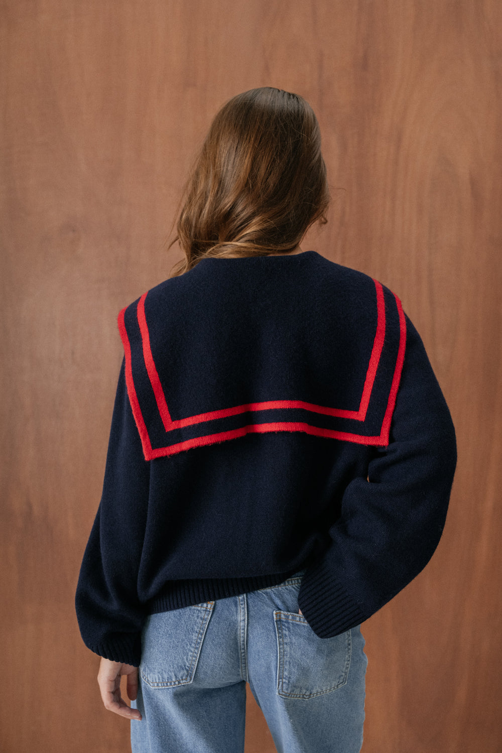Pull Théo marine