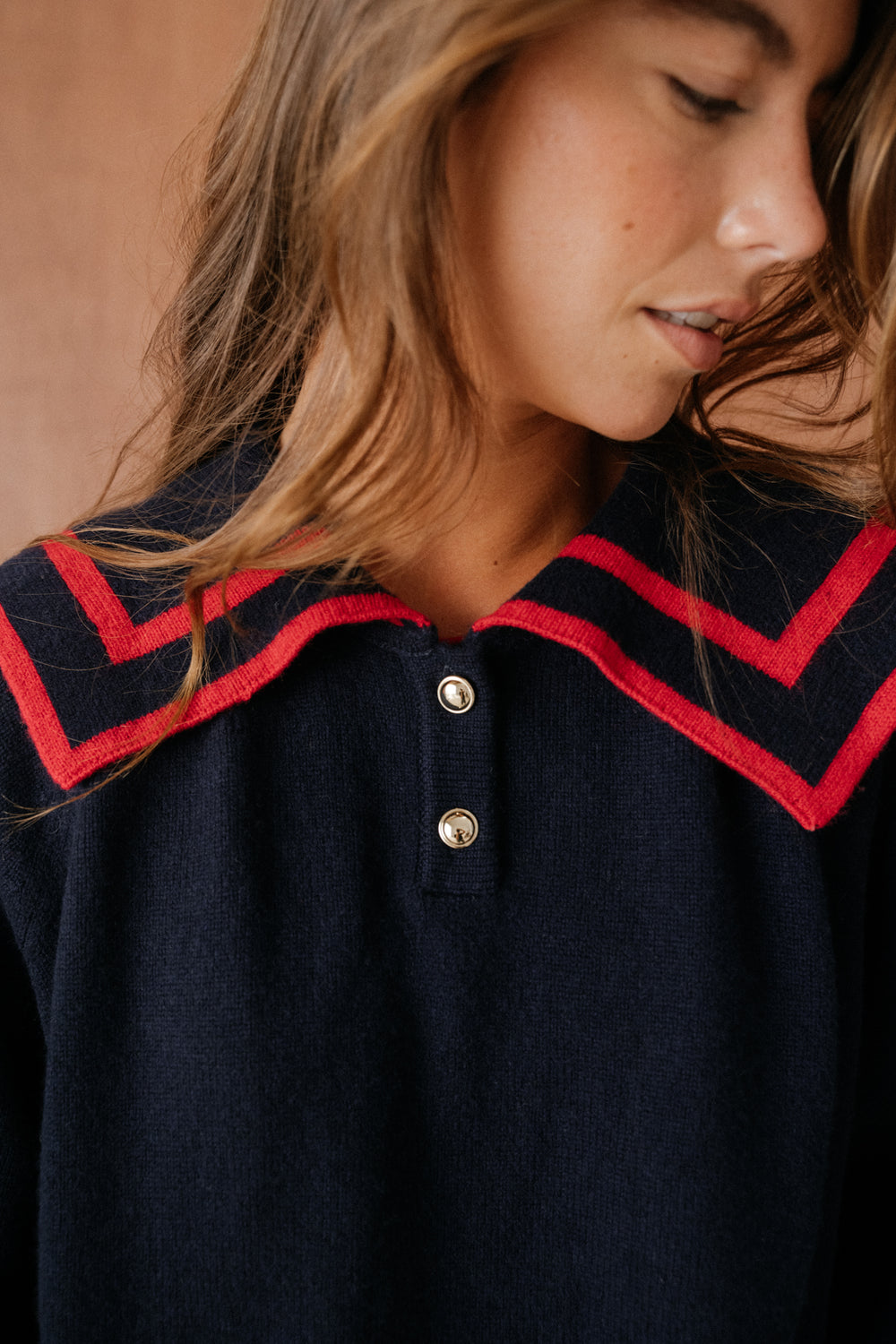 Théo navy jumper