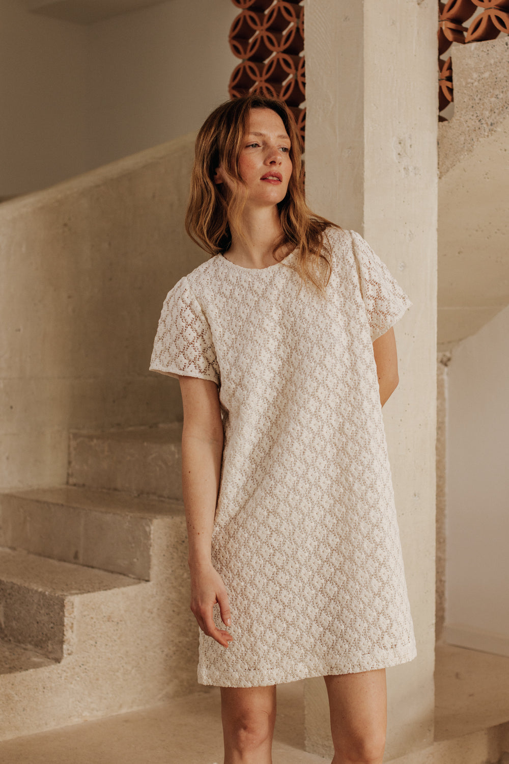 Robe Calipso blanche
