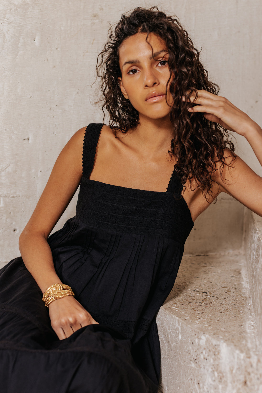 Elena black dress