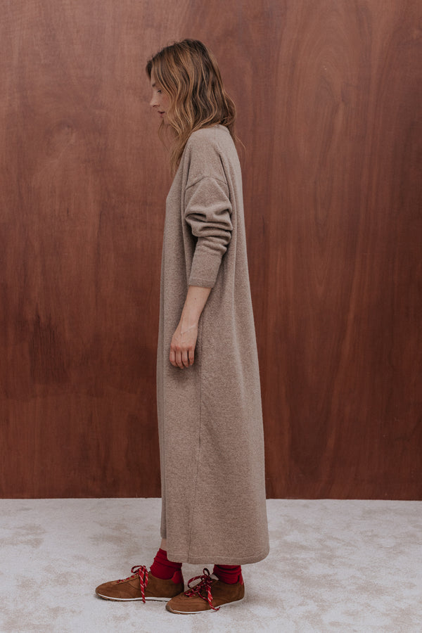 Gally heather beige dress