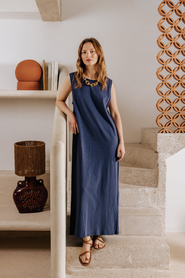 Judie navy dress
