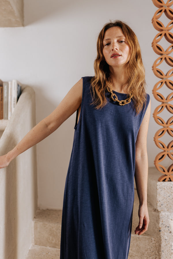 Judie navy dress