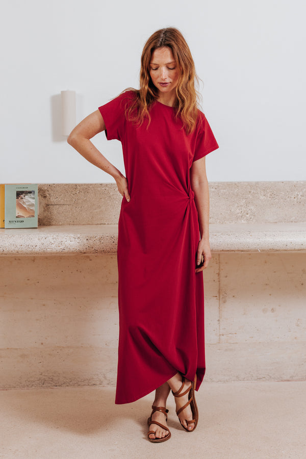 Lucie red dress