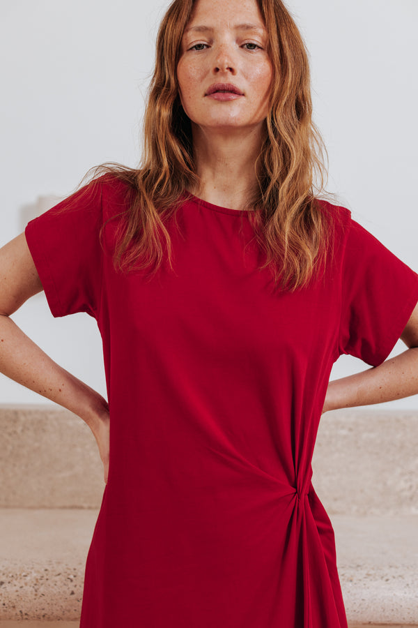 Lucie red dress