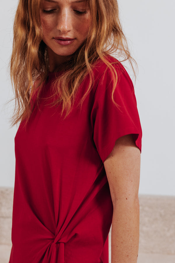 Lucie red dress