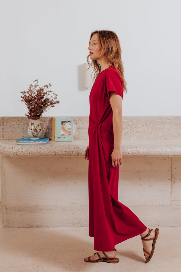 Lucie red dress