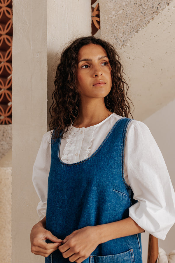Romy medium blue dress