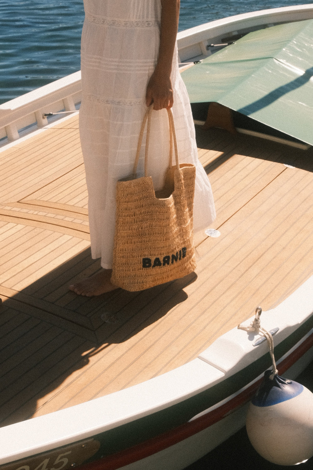 Eliott raffia bag