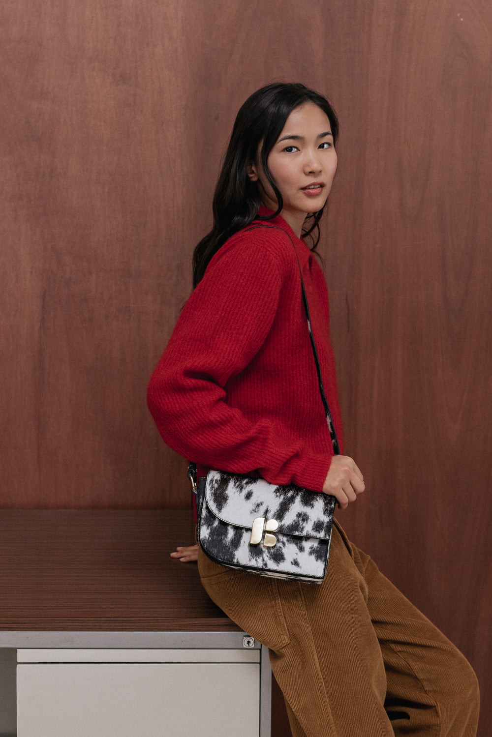 Sac Keith peau de vache