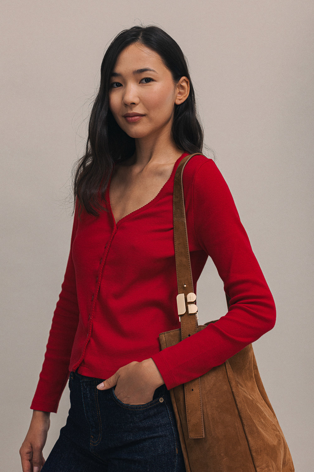 Louka camel bag