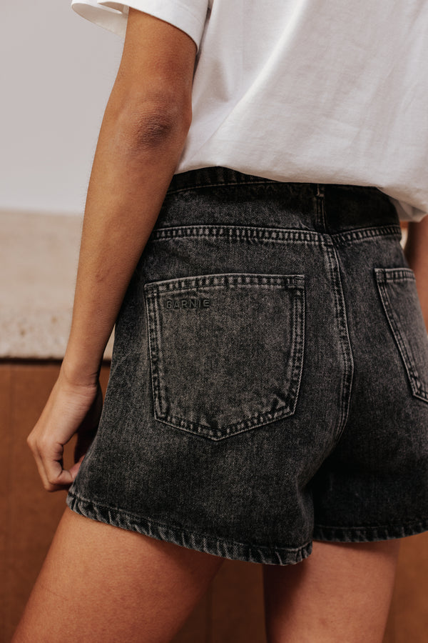 Short Jules faded black