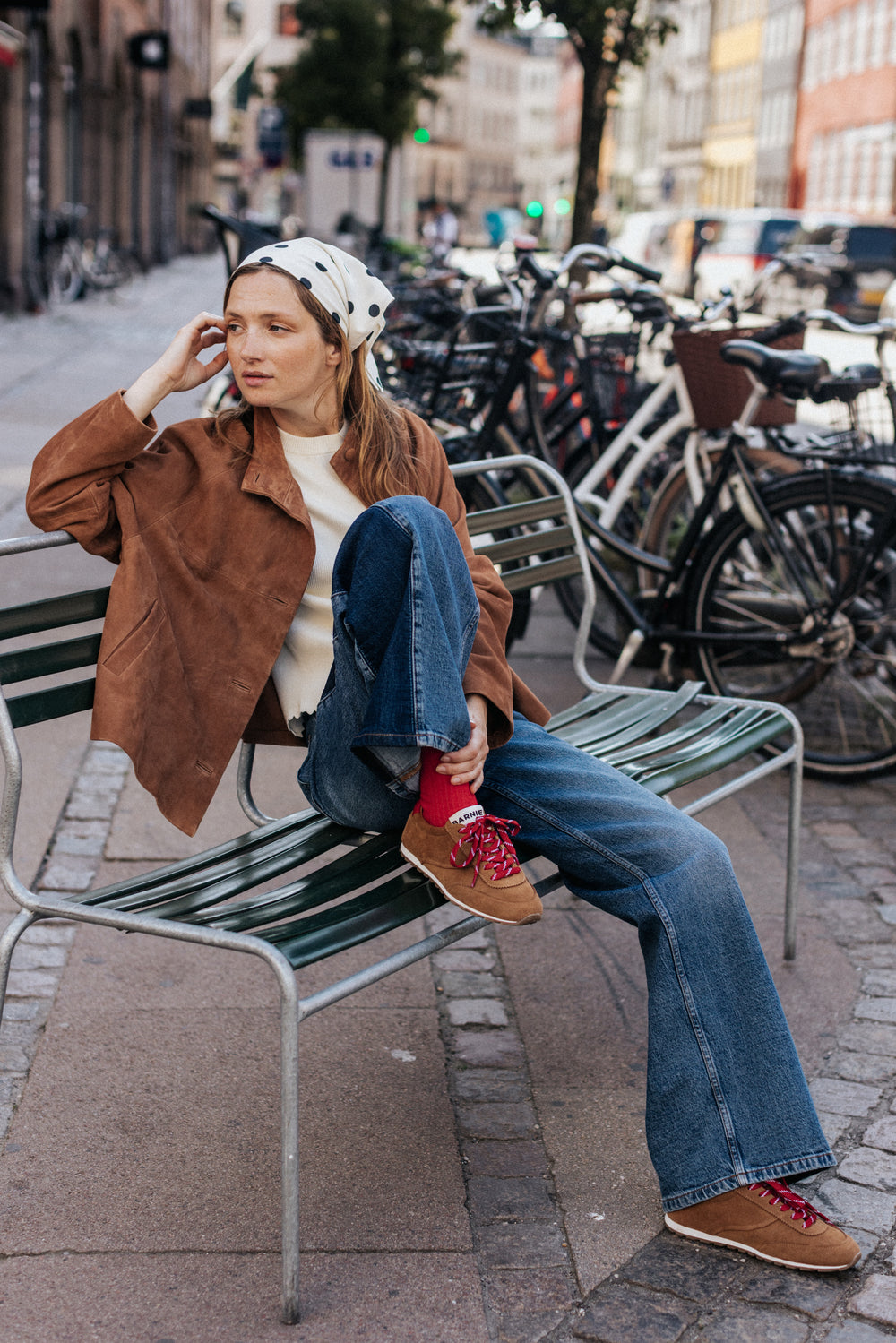 Sneakers BARNIE camel