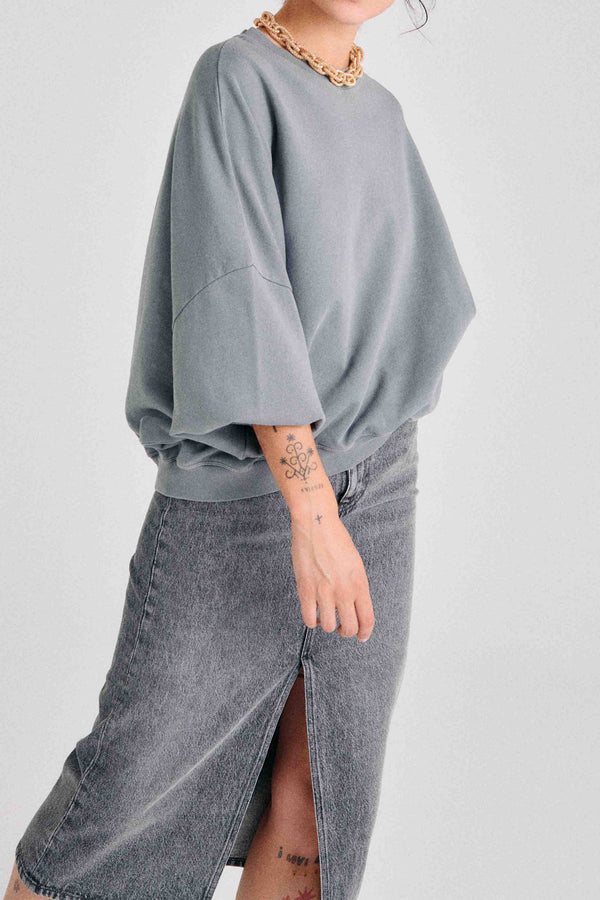 Sweat oversize faded grey Auguste 4