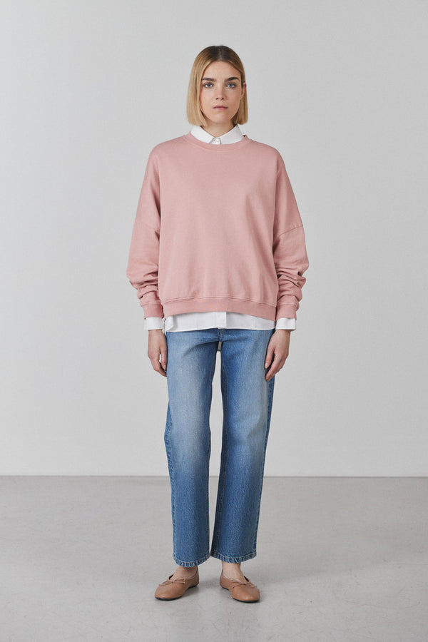 Sweat oversize rose Auguste 1