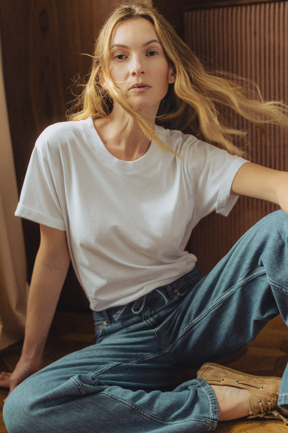 T-shirt Antoine blanc