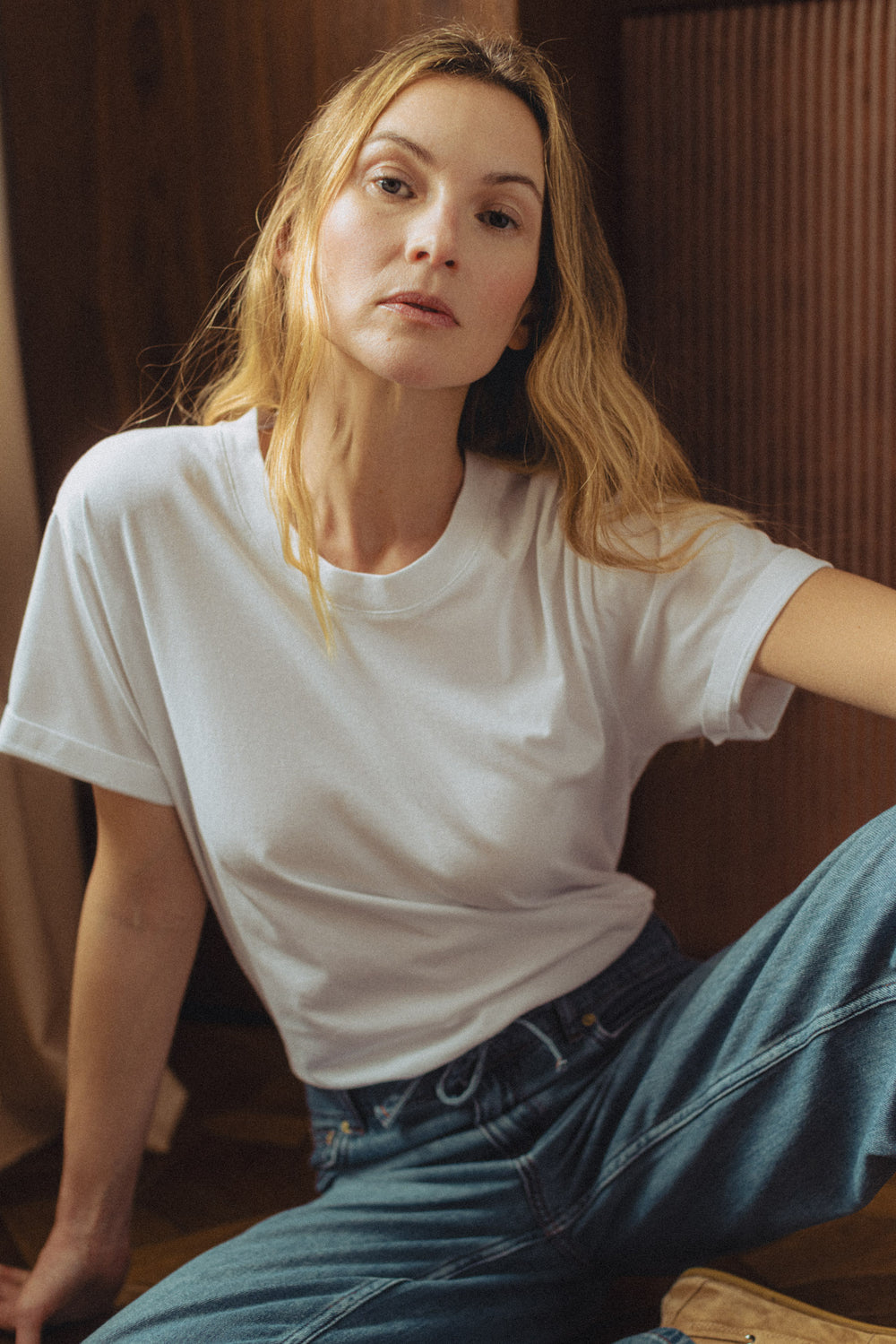 T-shirt Antoine blanc