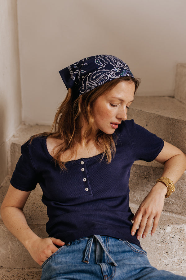 T-shirt Clara marine