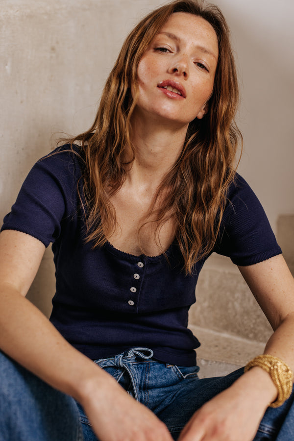 T-shirt Clara marine