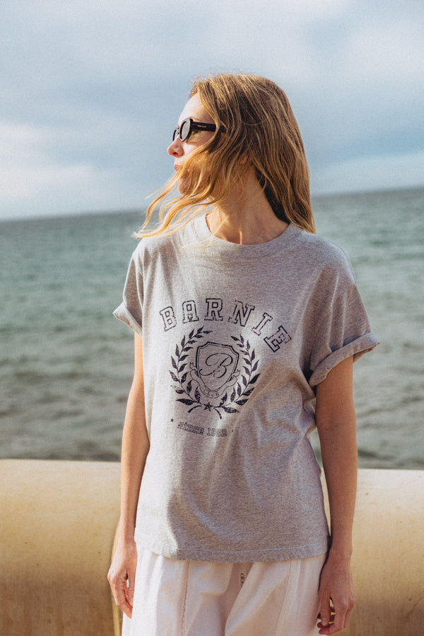 T-shirt Marius gris chiné