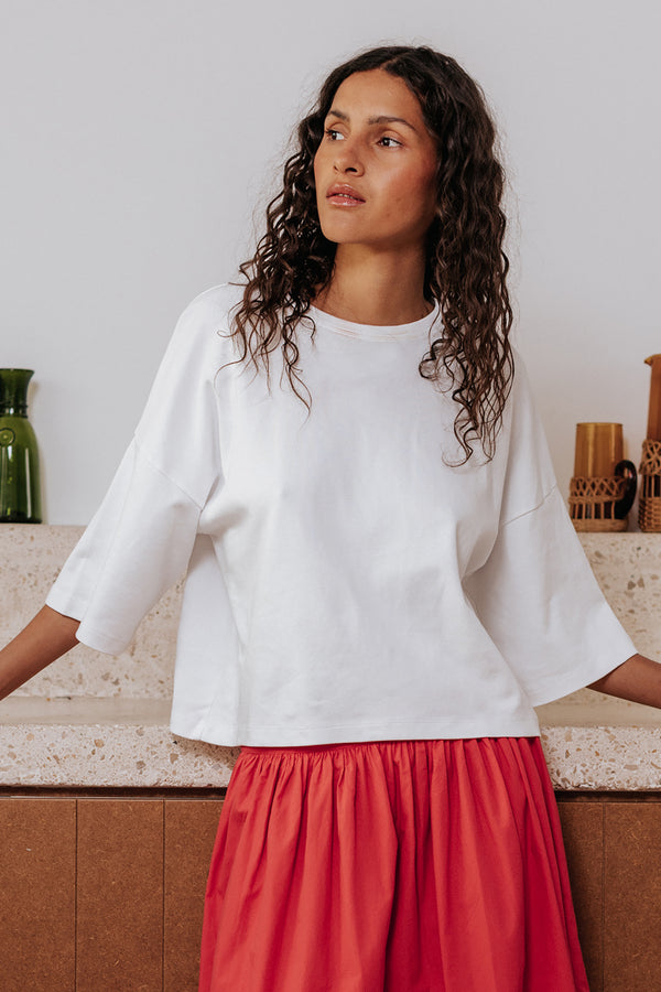 Tifaine white T-shirt