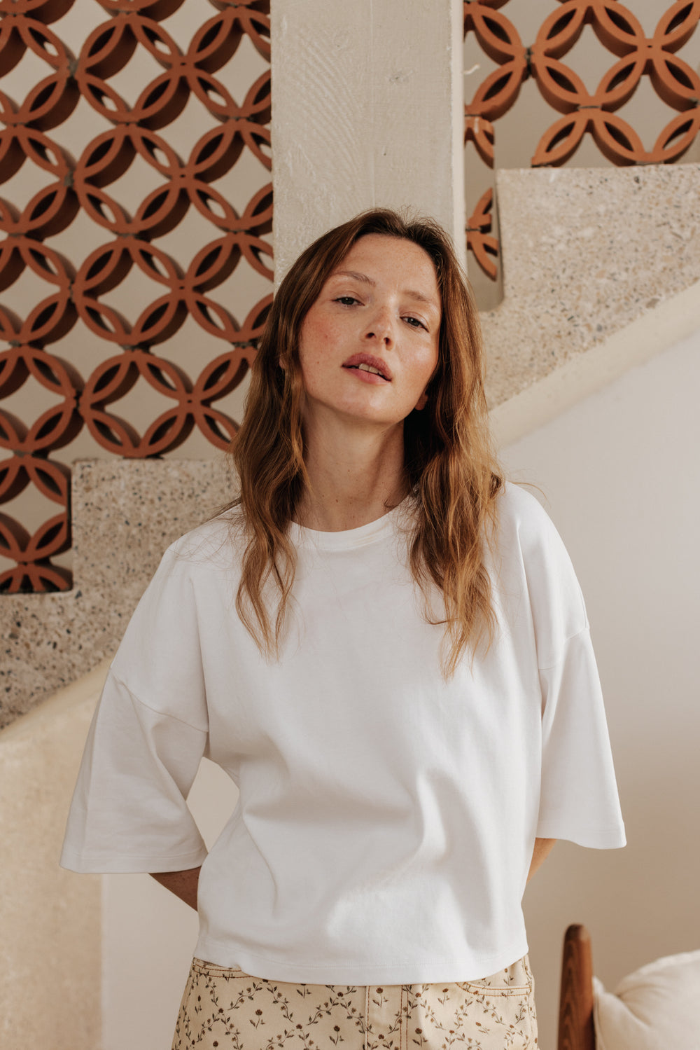 T-shirt Tifaine blanc