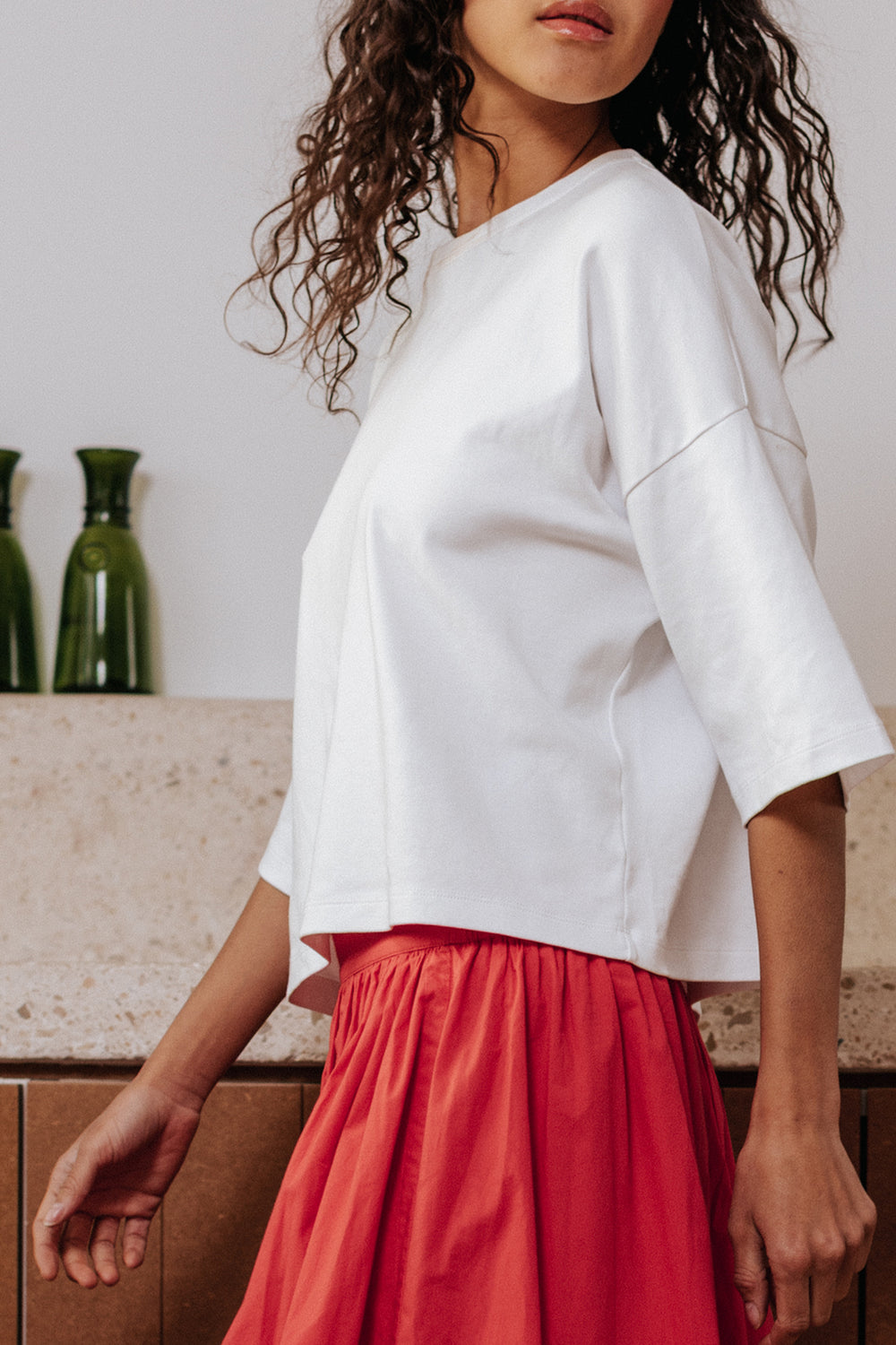 Tifaine white T-shirt