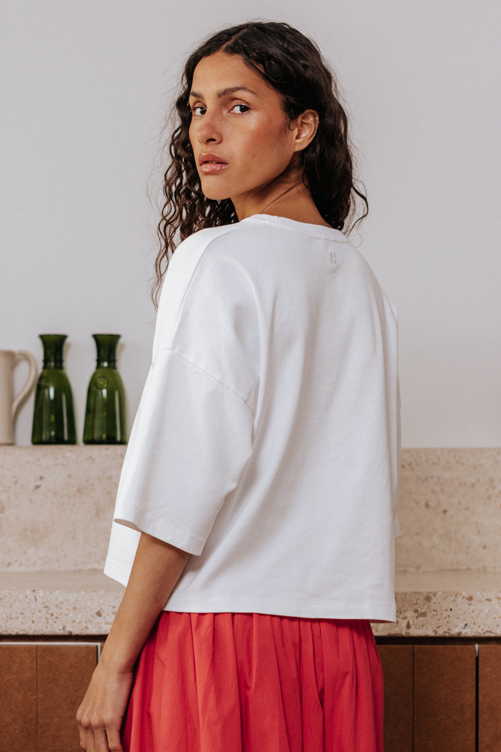 Tifaine white T-shirt