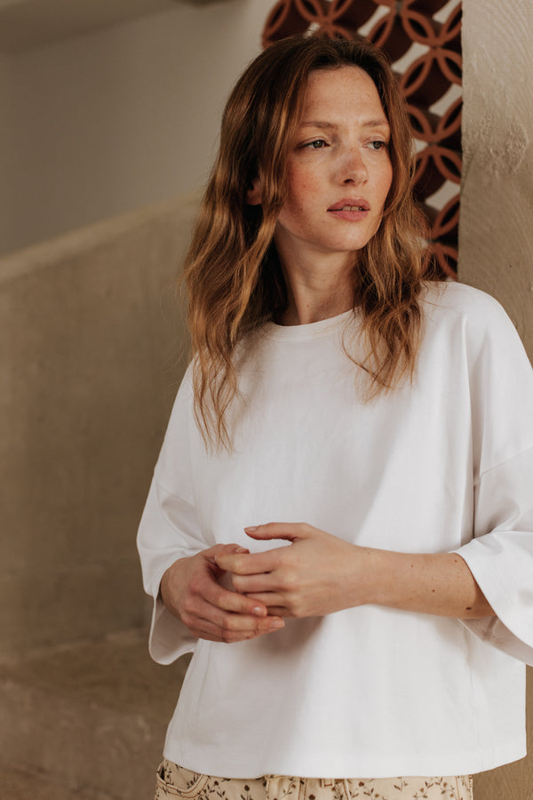 T-shirt Tifaine blanc