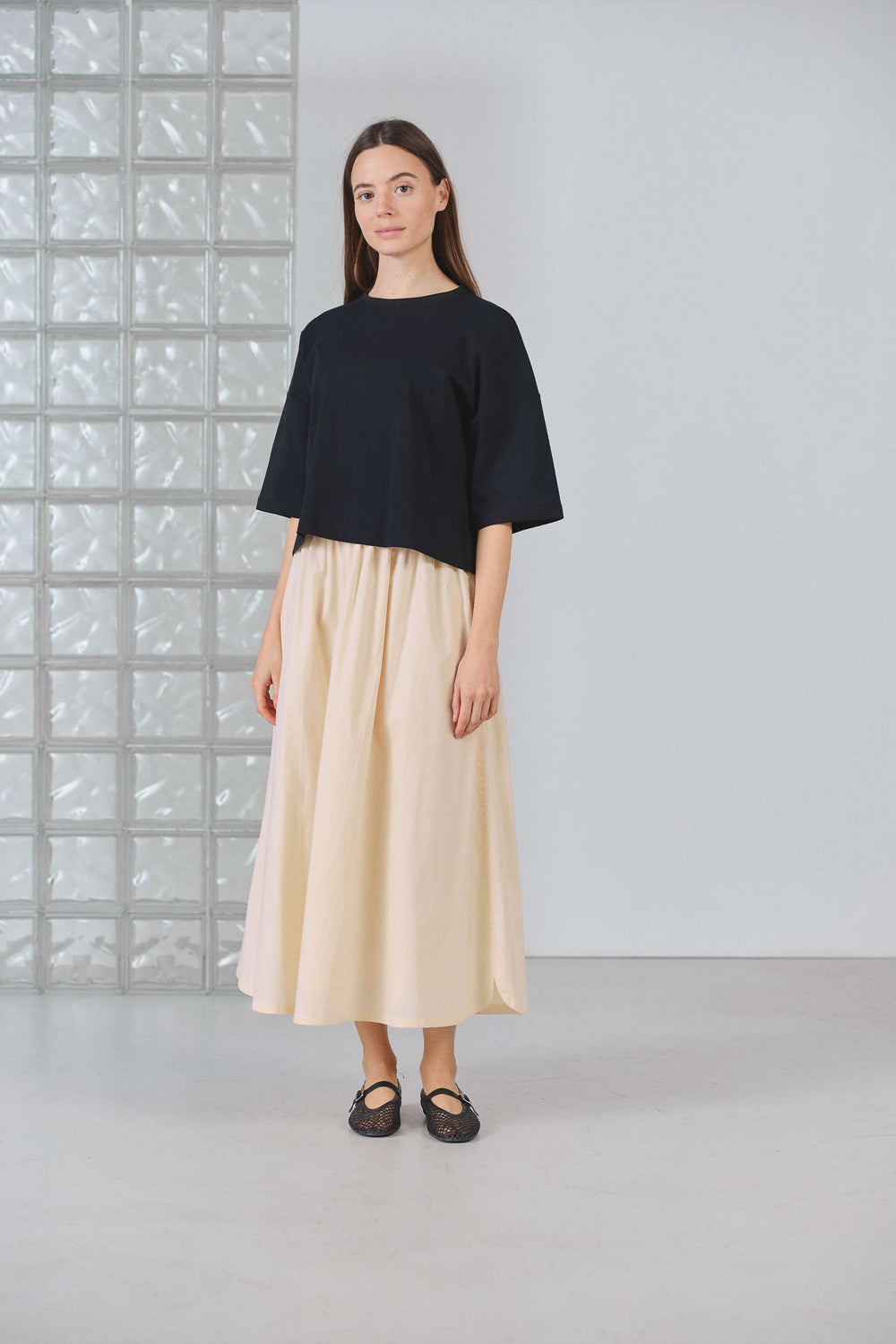 T-shirt oversize noir Tifaine 4