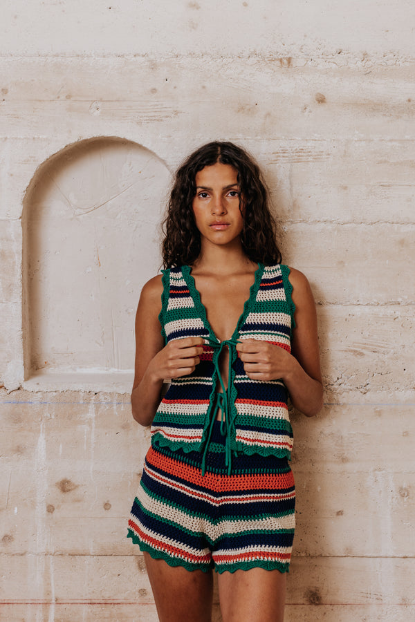 Top Anouck multicolore