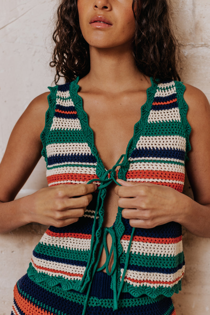 Top Anouck multicolore
