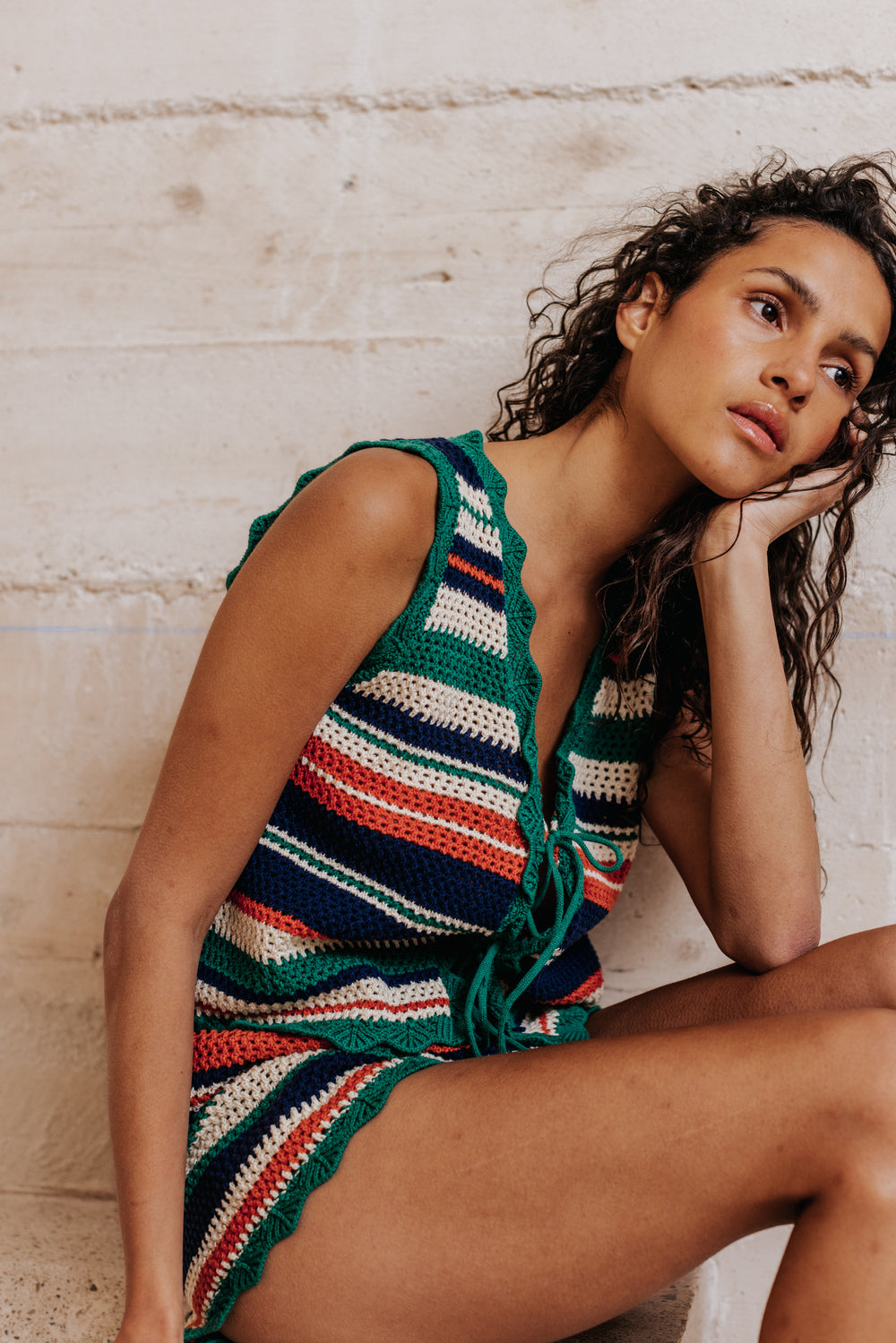 Top Anouck multicolore