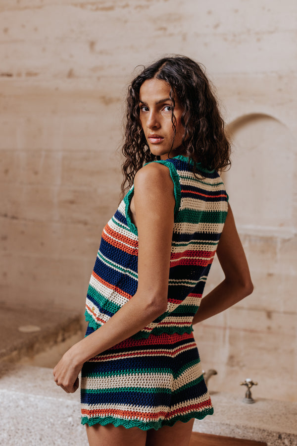 Top Anouck multicolore