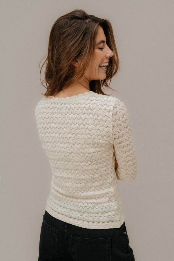 Top Laure crème