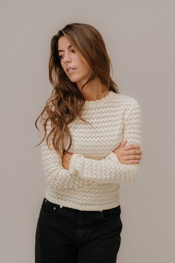Top Laure crème