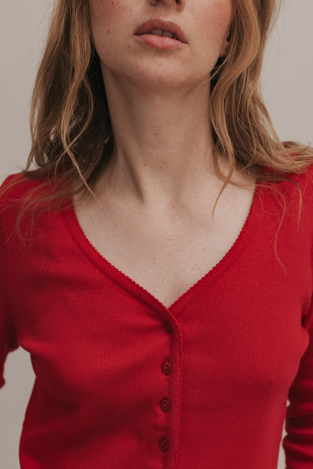 Red Léo top